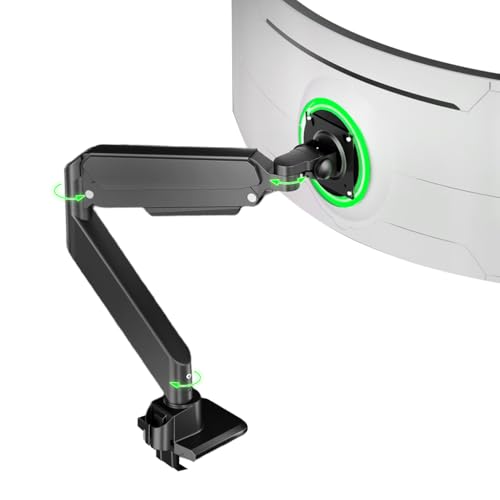 Verilux® Aluminum Alloy Monitor Mount Adjustable Monitor Stand with Flexible Arm Ergonomic Screen Holder Desk Clamp for 32 to 49 Inch Displays Supports Up to 20kg Verilux® Aluminum Alloy Monitor Mount Adjustable Monitor Stand with Flexible Arm Ergonomic Screen Holder Desk Clamp for 32 to 49 Inch Displays Supports Up to 20kg